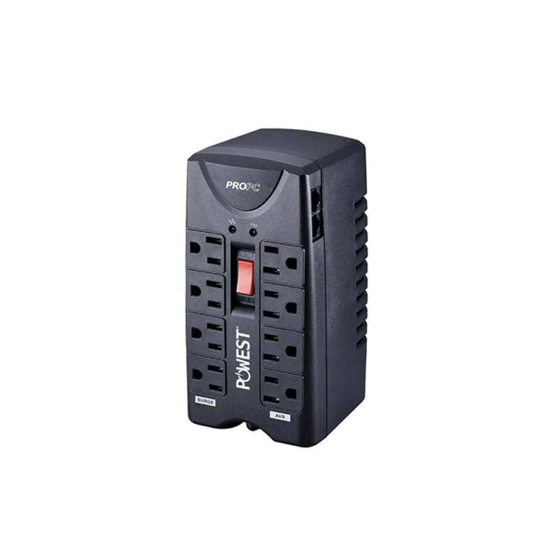 REGULADOR DE VOLTAJE POWEST PROPC -1000 8 TOMAS